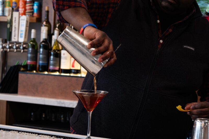 Local Toast Restaurant Cocktail in Portland Maine