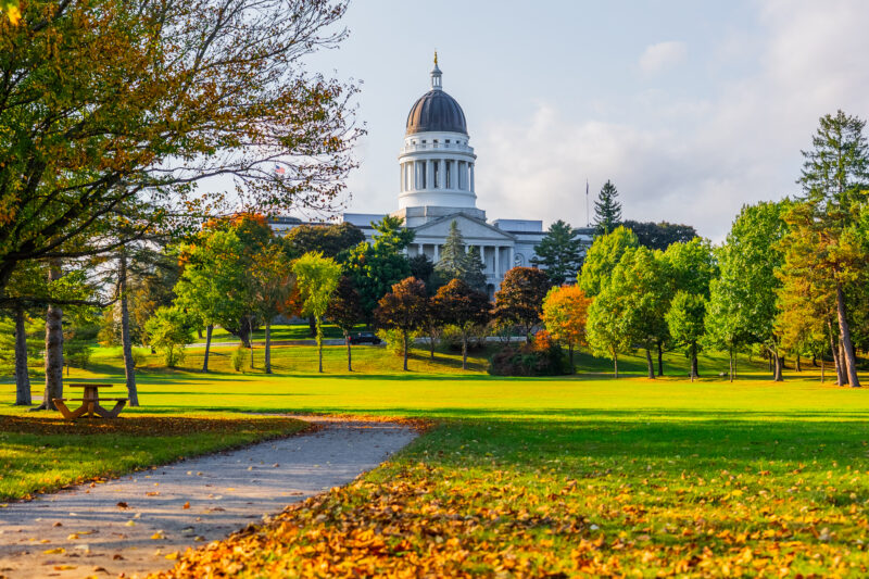 augusta maine fall